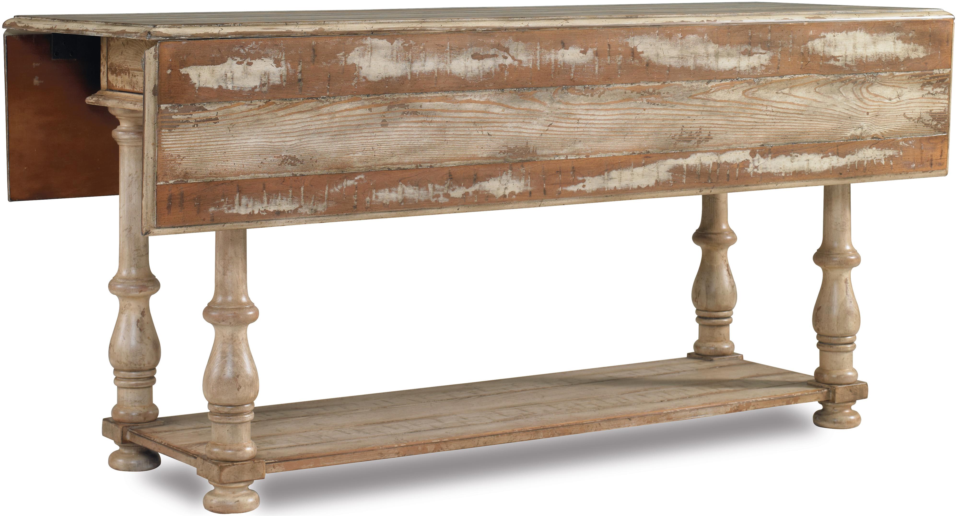 Hooker Furniture Wakefield 500485001 Drop Leaf Console Table with Two